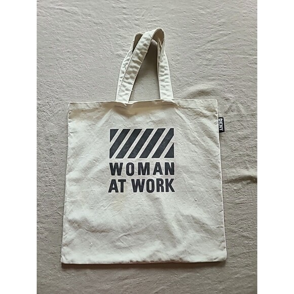 DKNY Woman At Work Canvas Tote Bag - Picture 1 of 13